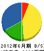 斉藤重機 貸借対照表 2012年6月期