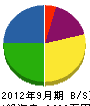 辻田商事 貸借対照表 2012年9月期