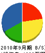 小坂塗装 貸借対照表 2010年9月期