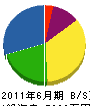 ナカシマ 貸借対照表 2011年6月期