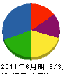 須賀建設 貸借対照表 2011年6月期