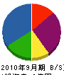 竹内電気 貸借対照表 2010年9月期
