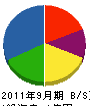 辻川興業 貸借対照表 2011年9月期
