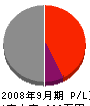 篠田建設 損益計算書 2008年9月期