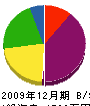 藤井工業 貸借対照表 2009年12月期