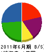 鈴木電気商会 貸借対照表 2011年6月期