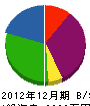 坪井電機 貸借対照表 2012年12月期