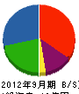江坂プロジェクト 貸借対照表 2012年9月期