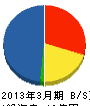 静岡博報堂 貸借対照表 2013年3月期
