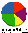 塚田産業 貸借対照表 2010年10月期