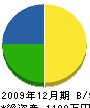 田村工業 貸借対照表 2009年12月期