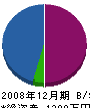 元木塗装店 貸借対照表 2008年12月期