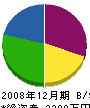 昌栄工務店 貸借対照表 2008年12月期