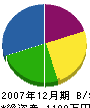 持田造園 貸借対照表 2007年12月期