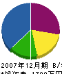 山平建設 貸借対照表 2007年12月期