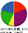 菅組 貸借対照表 2011年6月期