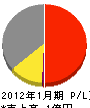 大島電機 損益計算書 2012年1月期