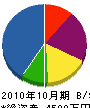 山本塗装店 貸借対照表 2010年10月期