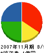 大栄電設 貸借対照表 2007年11月期