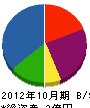 澄川工務店 貸借対照表 2012年10月期