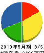 寺田電業所 貸借対照表 2010年5月期