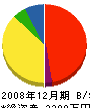 渡辺産業 貸借対照表 2008年12月期