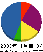 江後建材 貸借対照表 2009年11月期