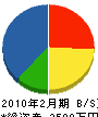 辻キカイ 貸借対照表 2010年2月期