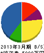 須賀川環境エンジニア 貸借対照表 2013年3月期