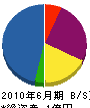 斉藤建工 貸借対照表 2010年6月期