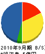 廣川建設 貸借対照表 2010年9月期