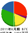 埼玉情報 貸借対照表 2011年6月期