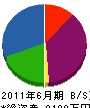 廣島 貸借対照表 2011年6月期