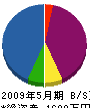 長田電工 貸借対照表 2009年5月期