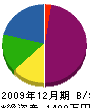 野田石材店 貸借対照表 2009年12月期