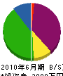 松島造園土木 貸借対照表 2010年6月期