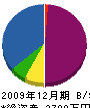柳本ホーム工事 貸借対照表 2009年12月期