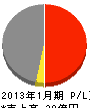 福井建設 損益計算書 2013年1月期