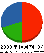 川島工務店 貸借対照表 2009年10月期