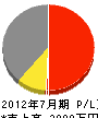 （名）石井電気商会 損益計算書 2012年7月期