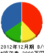 櫻井建設 貸借対照表 2012年12月期