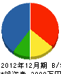石井総合設備 貸借対照表 2012年12月期