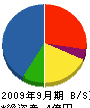 川＊組 貸借対照表 2009年9月期