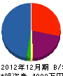 日東 貸借対照表 2012年12月期