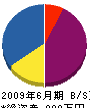 江澤防災設備 貸借対照表 2009年6月期