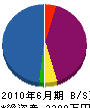 横山建設工業 貸借対照表 2010年6月期