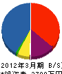 東栄システム 貸借対照表 2012年3月期