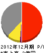 東亜電工 損益計算書 2012年12月期