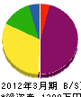 篠田塗装 貸借対照表 2012年3月期