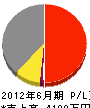 上野組 損益計算書 2012年6月期